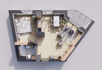 Mieszkanie w inwestycji: Odrzańskie Bulvary