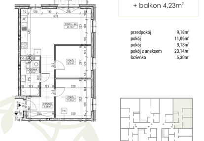 Mieszkanie w inwestycji: Zakątek Flora