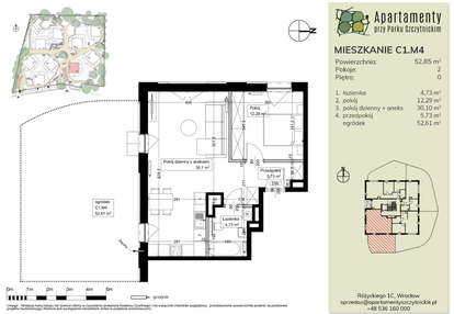 Mieszkanie w inwestycji: Apartamenty przy Parku Szczytnickim