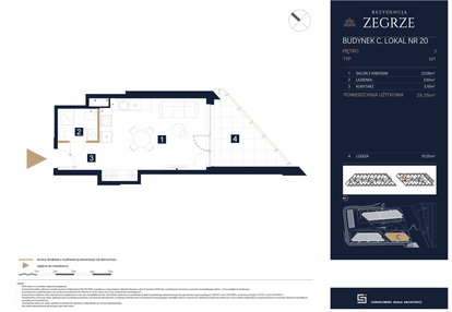 Mieszkanie w inwestycji: Rezydencja Zegrze etap III