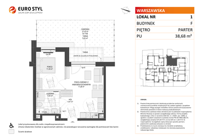 Mieszkanie w inwestycji: Osiedle Warszawska