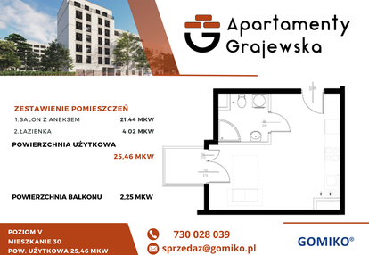 Mieszkanie w inwestycji: Apartamenty Grajewska
