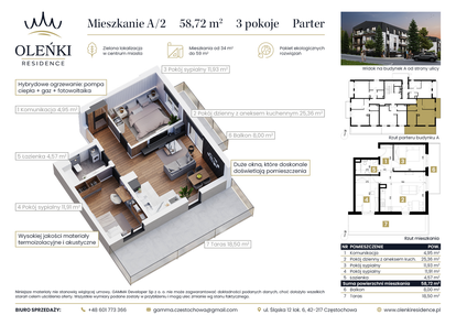 Mieszkanie w inwestycji: Oleńki Residence