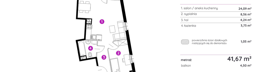 Mieszkanie w inwestycji: Murapol Agosto