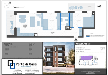 Mieszkanie w inwestycji: Porto di Casa - Twoja przystań