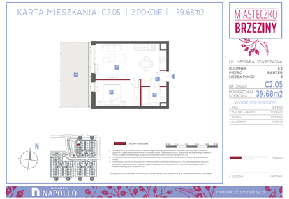 Mieszkanie w inwestycji: Miasteczko Brzeziny II