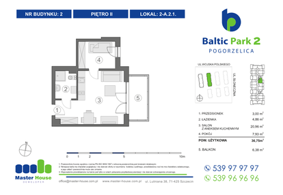 Mieszkanie w inwestycji: Baltic Park 2 Pogorzelica bud. 1 i 2