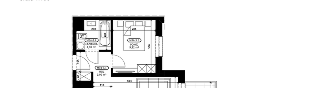 Mieszkanie w inwestycji: Stacja Łódź V – etap C2