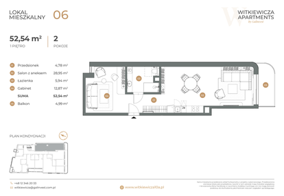 Mieszkanie w inwestycji: Witkiewicza Apartments