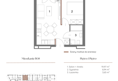 Mieszkanie w inwestycji: Dąbrowskiego 9