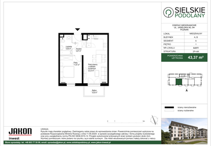 Mieszkanie w inwestycji: Sielskie Podolany