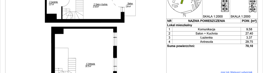 Mieszkanie w inwestycji: Jasielska 8C