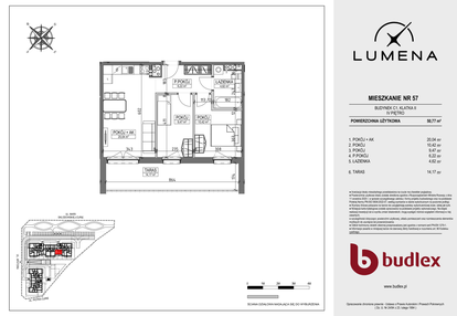 Mieszkanie w inwestycji: Lumena