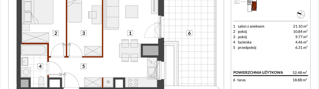 Mieszkanie w inwestycji: Warszawski Świt etap XI