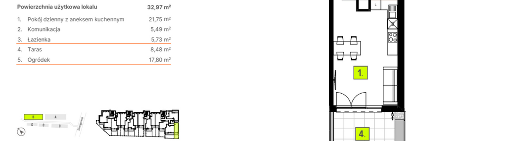 Mieszkanie w inwestycji: Osiedle BLASK - Etap I