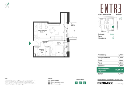 Mieszkanie w inwestycji: Entre