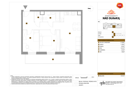 Mieszkanie w inwestycji: Apartamenty nad Oławką etap II