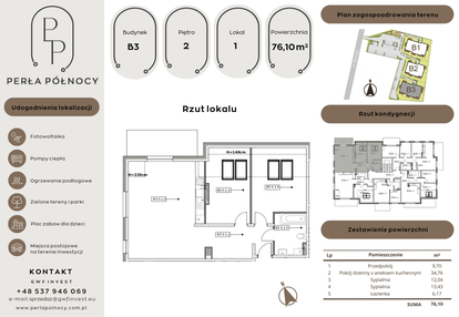 Mieszkanie w inwestycji: Perła Północy etap 2