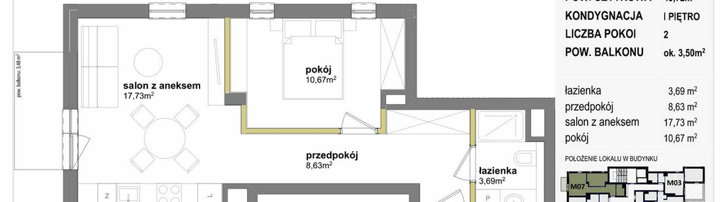 Mieszkanie w inwestycji: Międzylesie przy lesie