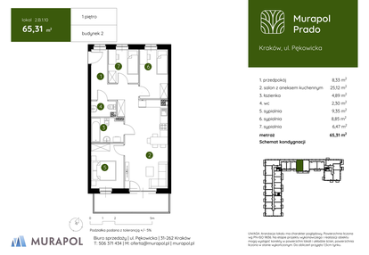 Mieszkanie w inwestycji: Murapol Prado