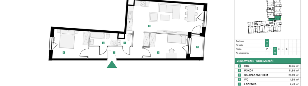 Mieszkanie w inwestycji: Osiedle Międzyleska - etap III