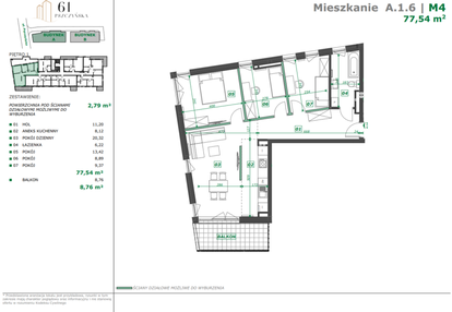 Mieszkanie w inwestycji: Apartamenty Pszczyńska