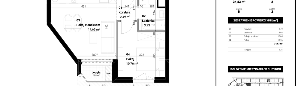 Mieszkanie w inwestycji: Kolejova 1