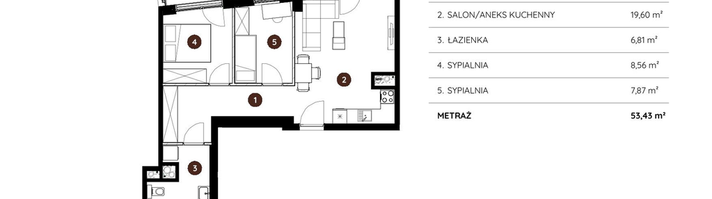 Mieszkanie w inwestycji: Murapol RiverSide