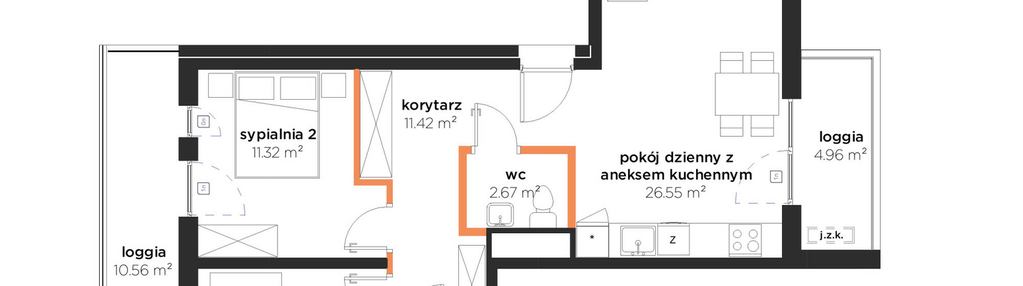 Mieszkanie w inwestycji: Nowe Żerniki to KOSMOS