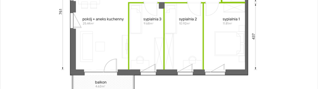 Mieszkanie w inwestycji: Aroniowa Vita