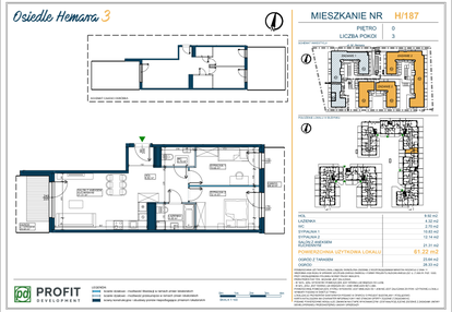 Mieszkanie w inwestycji: Osiedle Hemara - etap III bud. 2 i 3