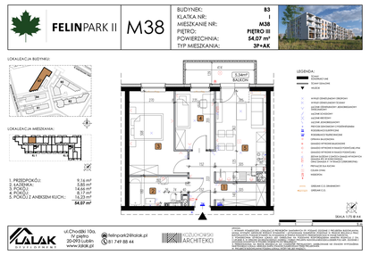 Mieszkanie w inwestycji: Felin Park II etap 2
