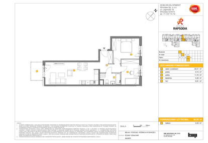 Mieszkanie w inwestycji: Osiedle Rapsodia etap 3