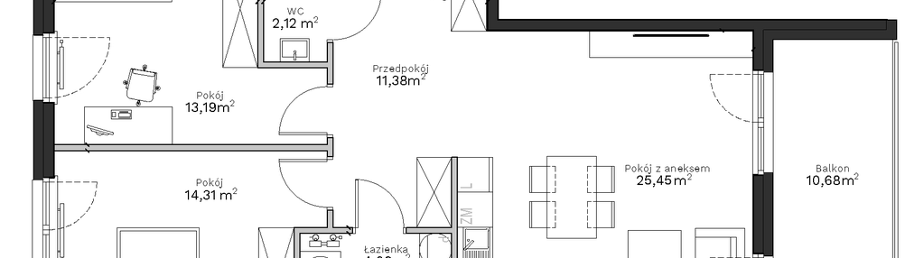 Mieszkanie w inwestycji: Podedworze 13