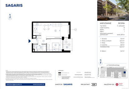 Mieszkanie w inwestycji: Niedziałkowskiego Park
