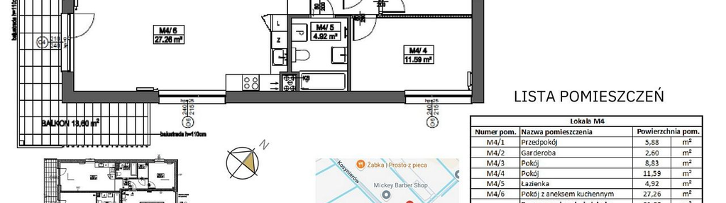 Mieszkanie w inwestycji: Jeziorna 1