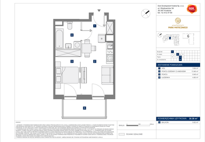 Mieszkanie w inwestycji: Apartamenty Park Matecznego Etap 2
