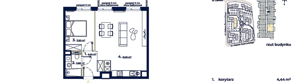 Mieszkanie w inwestycji: Osiedle Kompas