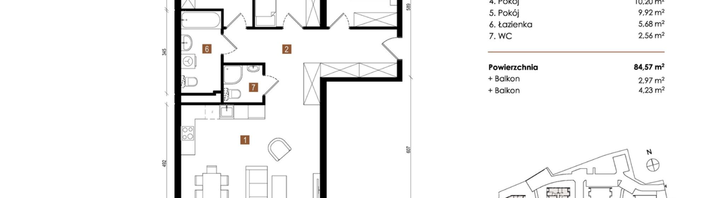 Mieszkanie w inwestycji: Apartamenty Sudetia