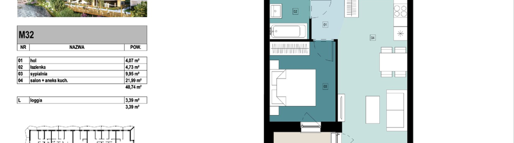 Mieszkanie w inwestycji: Panorama Kwiatkowskiego