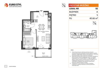 Mieszkanie w inwestycji: Przystań Brzeźno