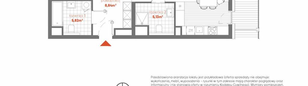 Mieszkanie w inwestycji: Pierwsza Dzielnica - etap III