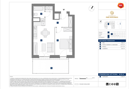 Mieszkanie w inwestycji: Apartamenty Park Matecznego Etap 1