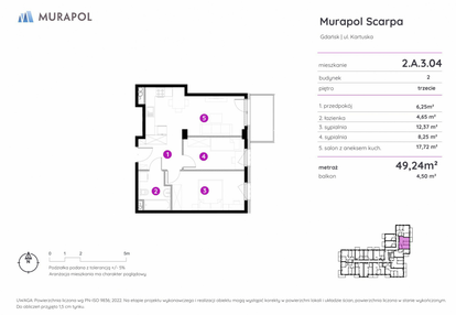 Mieszkanie w inwestycji: Murapol Scarpa