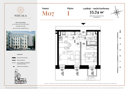 Mieszkanie w inwestycji: Niecała Prestige Residence