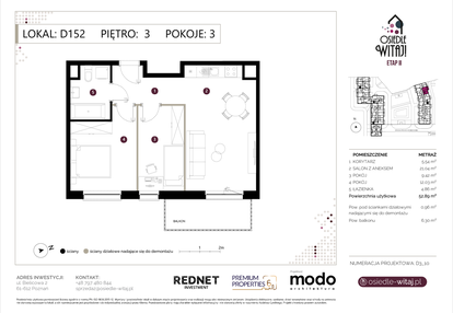 Mieszkanie w inwestycji: Osiedle Witaj etap II