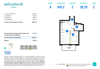 Mieszkanie w inwestycji: Milanówek Zdrój