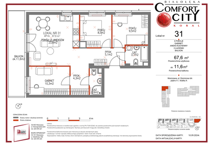 Mieszkanie w inwestycji: Comfort City Koral