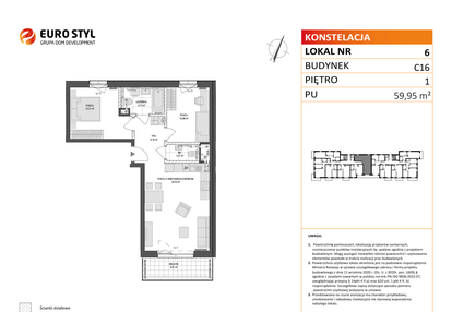 Mieszkanie w inwestycji: Konstelacja etap VI