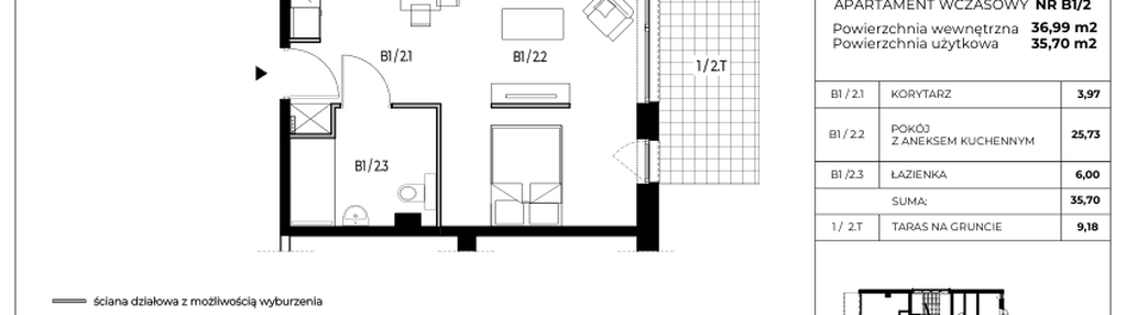 Mieszkanie w inwestycji: Apartamenty Klimatyczna